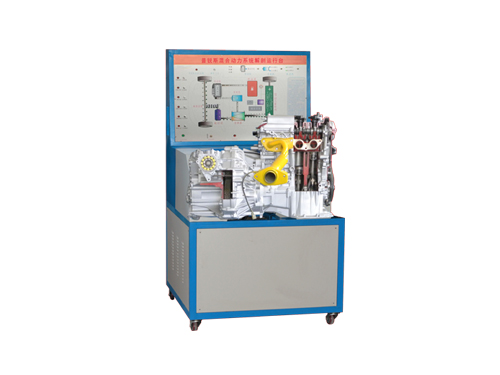 油電混合動(dòng)力汽車動(dòng)力系統(tǒng)解剖演示臺(tái)(圖1) 豐田普銳斯混合動(dòng)力變速器解剖運(yùn)行臺(tái)架