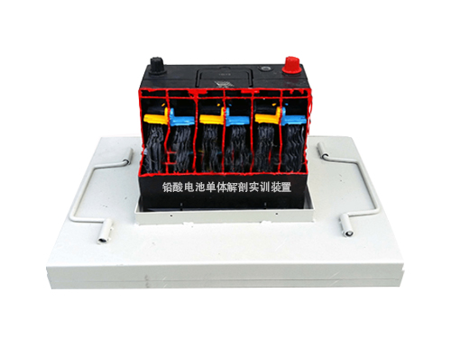 鉛酸電池單體解剖實訓裝置(圖1)