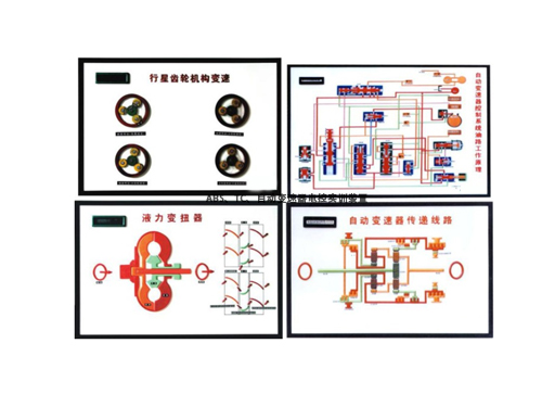 ABS、TC、自動變速器電控實(shí)訓(xùn)裝置